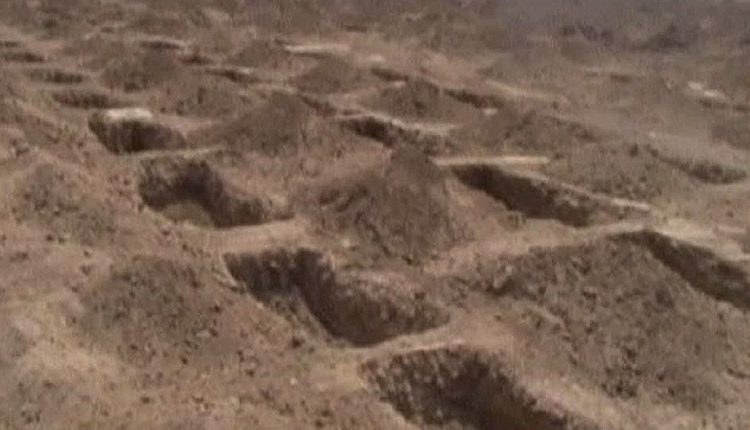 Destruction by Corona-Hundreds of tombs being dug in Iran2