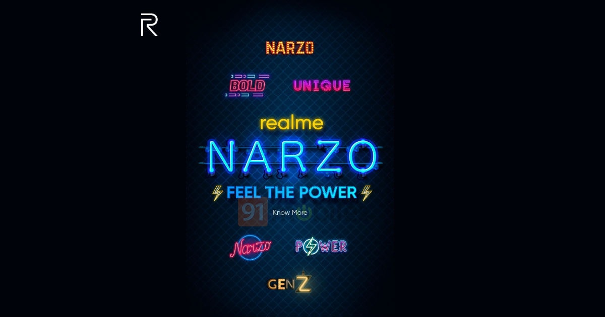 Realme’s next Narzo series to launch in India on September 21
